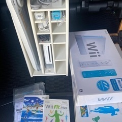 Wiiセット　収納棚付き　