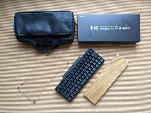 PFU Happy Hacking Keyboard Professional HYBRID 日本語配列／墨 キーボード セット