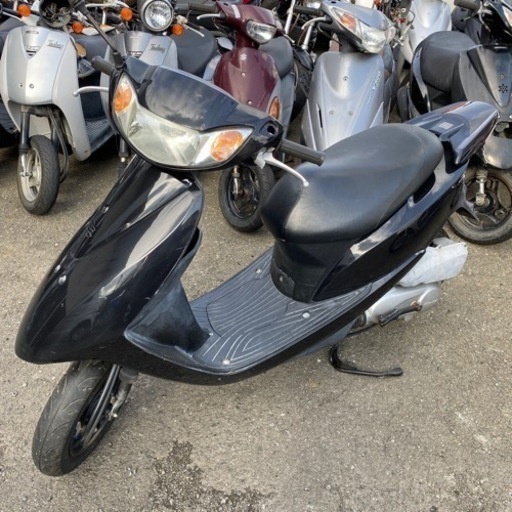 HONDA DIO スポイラー付き‼️ 黒色　4サイクルバイク　原付メットインスクーター　福岡市南区