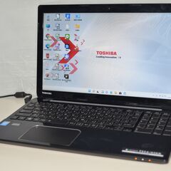 最新Windows11+office 新品爆速SSD256GB 東芝Dynabook T554/45KB 高