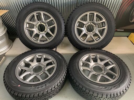 ジムニー バリ山 ハンコック ダイナプロ175/80R16ホイール付き 4