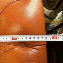 アンティーク/チェスターフィールド/ラブソファ