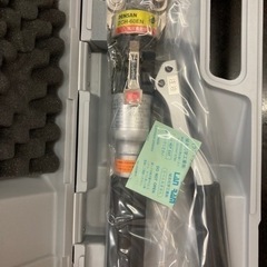 ジェフコム 手動式油圧圧着工具 裸端子・PBスリーブ用 DCH-60EN