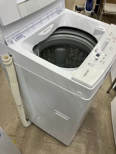 ⭐️TOSHIBA　高年式⭐️2020年製 TOSHIBA 東芝 4.5kg 洗濯機 AW-45M7(W) 1124-01