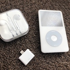 iPod30GB＋ギガビート2GB＋新品イアホン＋変換器