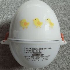 電子レンジ用ゆで卵器