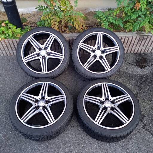 メルセデス ベンツ W176 18インチタイヤ&AMGホイール4本セット