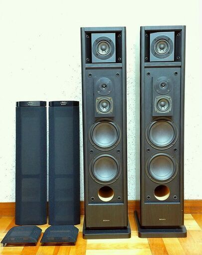 お取引完了❗　SONY SS-GT77 5スピーカー2本 トールタイプ 重量20kg/1本  USED