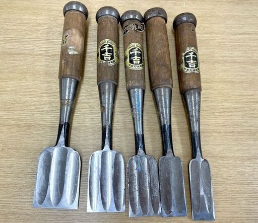 鑿　ノミ　のみ　髙芝　大工道具　10本セット　まとめ売り 楽天市場】□播州三木 高道 高芝郁夫鑿 追入のみ 青鋼 グミ柄 10