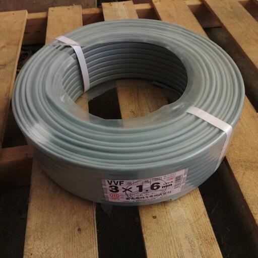 纏めて購入お値引きします！【未使用品】エフケーブルF1.6×3芯