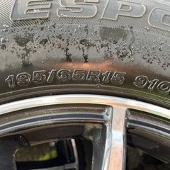 【引取限定】 プリウス用スタッドレスタイヤホイール