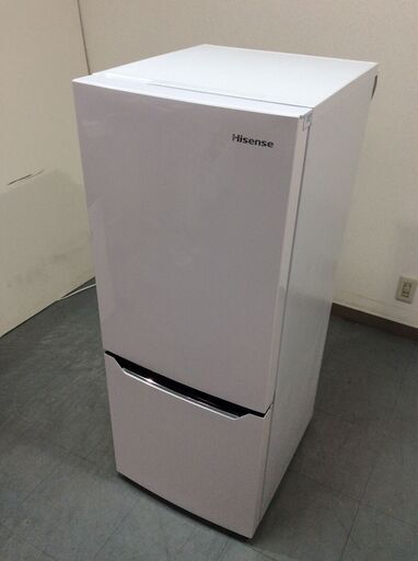 （11/28受渡済）JT5714【Hisense/ハイセンス 2ドア冷蔵庫】極美品 2021年製 HR-D15C 家電 キッチン 冷蔵冷凍庫 右開き 150L
