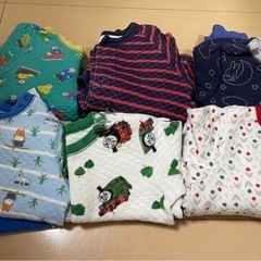 ユニクロ他　キルトパジャマ　90センチ　6セット