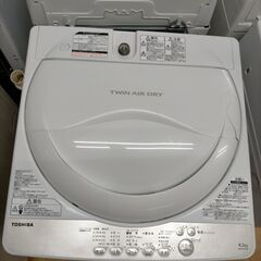 k97 東芝 洗濯機 2016年製 4.2㎏ AW-453 動作良好 送料A 札幌