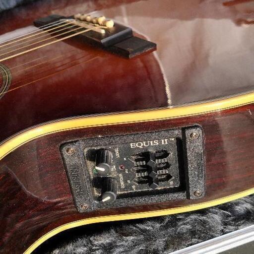レア　不思議な日本製　８０年代　Terada　エレアコ　Washburn? Washburn SBF-80 Nuno Bettemcourt エレアコ ギター ケース付の