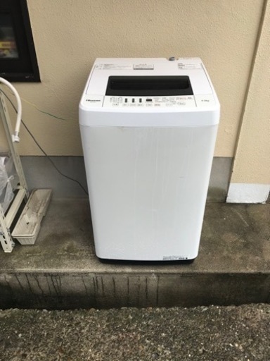 ハイセンス　4.5Kg   2019年製