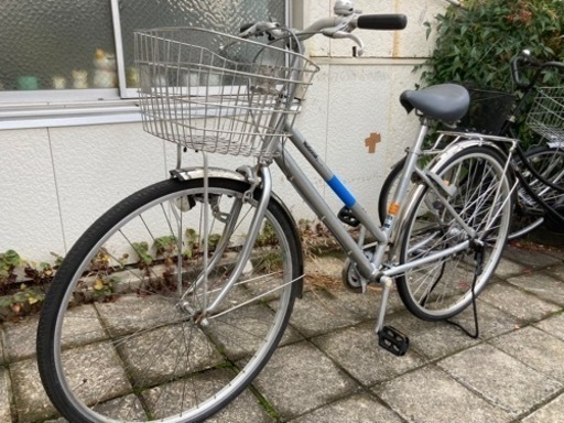 【27インチ自転車】内装3段変速付　軽量アルミフレーム　リヤタイヤ新品❗️若林自転車　膳所店　SALE中❗️ 27インチ自転車】内装3段変速付 軽量アルミフレーム リヤタイヤ新品