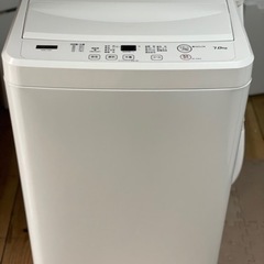 送料・設置込み　洗濯機　7kg ヤマダ　2021年