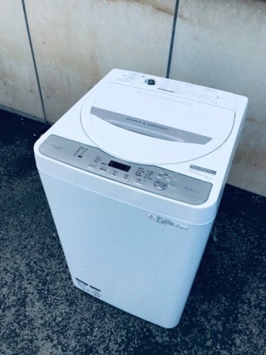 ET1229番⭐️ SHARP電気洗濯機⭐️2018年製
