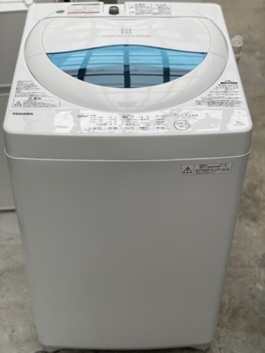 送料・設置込み　洗濯機　5kg TOSHIBA 2017年
