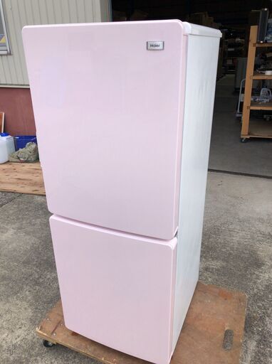 Haier ノンフロン冷凍冷蔵庫 JR-NF148Bピンク 148L 2021年製 BA01G068