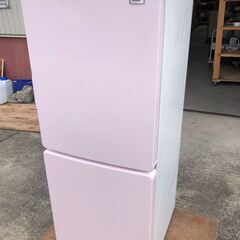 Haier ノンフロン冷凍冷蔵庫 JR-NF148Bピンク…