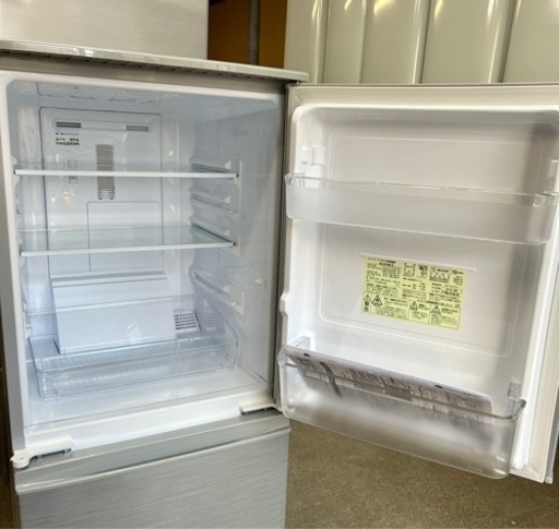 札幌市内配送無料 美品 16年製 SHARP シャープ 137L 2ドア冷凍冷蔵庫