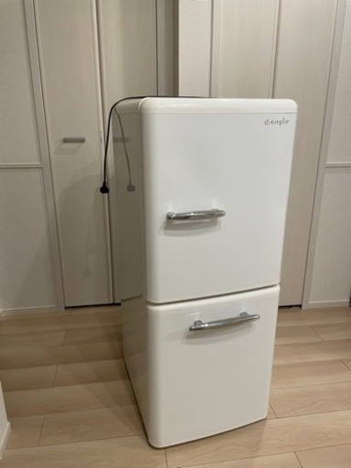 eangle 冷蔵庫　ホワイト　149L 2019年製