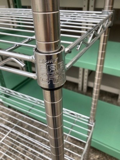 ホームエレクター ワイヤーシェルフ 5段 幅120cm 中古
