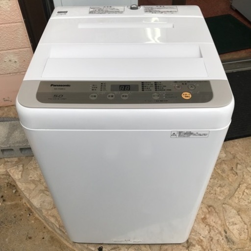 洗濯機　Panasonic 5kg 2019年製