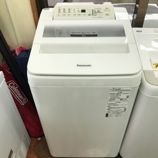 洗濯機　7kg  2019年製　Panasonic