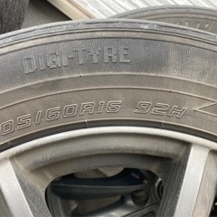 アルファード使用　205/60R16  ホイール付き