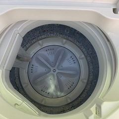 【リサイクルサービス八光　田上店　安心の3か月保証　配達・設置OK】SHARP ES-GE4C-T [全自動洗濯機 4.5kg ブラウン系]2019年製