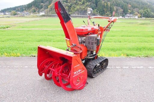 ヤンマーYSR80X除雪機8馬力実働今年も雪が沢山降るそうです。富山、金沢、石川