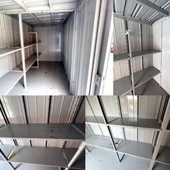 イナバ　物置　ネクスタ大型　NXN-81H　カギ有り　4520×1930×2375　グレー 　大型倉庫　備品　分解組み立て