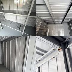 イナバ　物置　ネクスタ大型　NXN-81H　カギ有り　4520×1930×2375　グレー 　大型倉庫　備品　分解組み立て