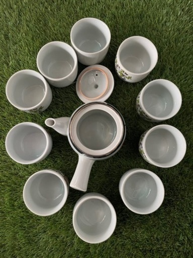 九谷焼　香山　茶器セット