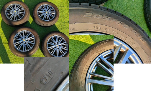 スタッドレスタイヤ付きホイール 205/60 R16 Fang 4本セット+ナット10