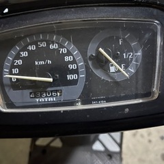 SUZUKI address v100 アドレスv100 現状渡し 実働 3N 書付