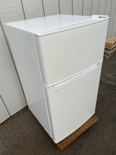 ■2021年製 ハイアール 2ドア冷凍冷蔵庫 85L■Haier BR-85A 小型2ドア冷蔵 単身向け1人用冷蔵庫