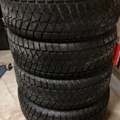 一時中止　265/70R16  2016年製  ブリヂストン BRIDGESTONE BLIZZAK DM-V2 スタッドレス タイヤ 4本 セット