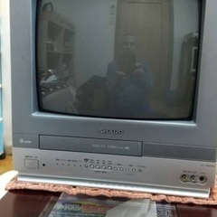 ジャンク扱い　テレビデオ