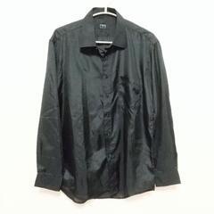 【美品 65%OFF】T・H・A メンズ ドレスシャツ L ブラック