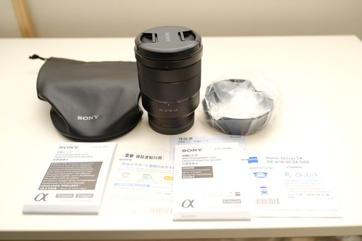 新品 SONY ソニー Vario-Tessar FE 16-35mm F4 ZA SEL1635Z OSS 保証付　付属品付