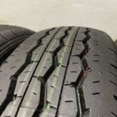 新車外し 2022年製 BS ECOPIA RD613 195/80R15 107/105N LT 15インチ 夏タイヤ 4本 ハイエース キャラバン等　(VTI607MS)クレジットカード QRコード決済可能