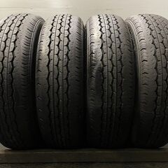 新車外し 2022年製 BS ECOPIA RD613 195/80R15 107/105N LT 15インチ 夏タイヤ 4本 ハイエース キャラバン等　(VTI607MS)クレジットカード QRコード決済可能