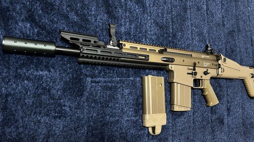 東京マルイ次世代電動ガン SCAR-H + Laylax延長レール www.munikimbiri