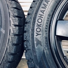 冬タイヤ155/65R13 軽自動車用アルミ付きスタッドレス バリ山4本組