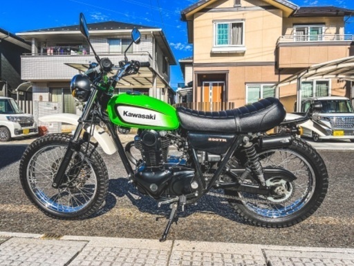 【最終値下げ】Kawasaki 250TR FI車