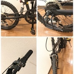 美品 BMX 折り畳み自転車 20インチ マットブラック 6段変速 grive X-206 (タロウマル) 羽村の折りたたみ 自転車の中古あげます・譲ります｜ジモティーで不用品の処分